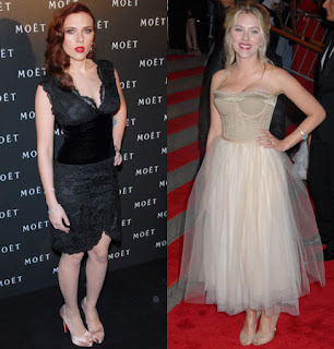 Scarlett Johansson before and after Weight Loss