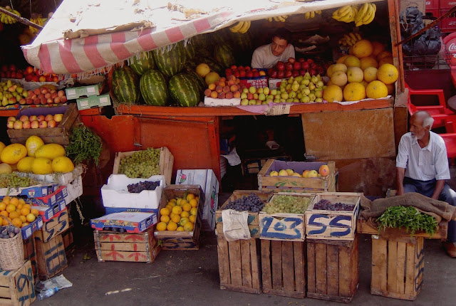 Bazar w Marrakeszu i marokański small talk