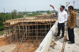 Gubernur Kepri Tinjau Progres Pembangunan Pulau Dompak 