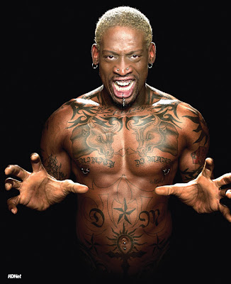 Dennis Rodman Tattoos