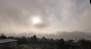 Foggy start to the day