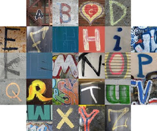 graffiti alphabet,graffiti fons
