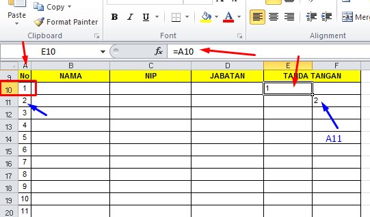 Daftar Hadir Rapat Dinas