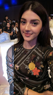 Mehreen Pirzada with Cute and Lovely Smile in F2 Success Party