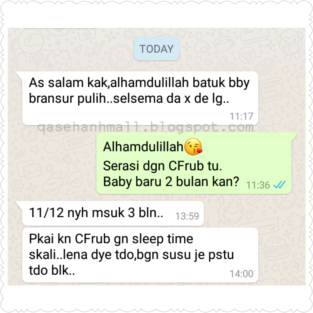 Ubat Selsema Dengan Madu - Contoh O