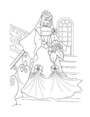 princesses coloring pages to print. This young princess looks like