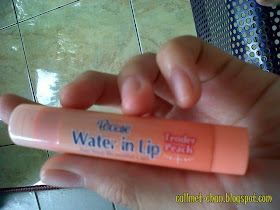 pucelle water in lip tender peach