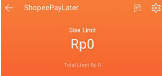 Limit Shopee Paylater 0 Apa Penyebabnya? Berikut Ini Penjelasaanya