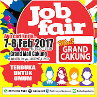 Lowongan Kerja Job Fair ​Akbar ​Mall Grand Cakung Februari 2017