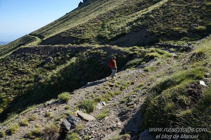 Subida al Caballo desde Peña Caballera