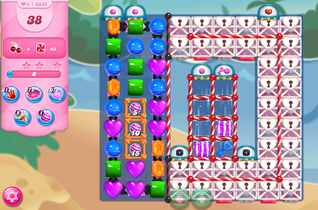 Candy Crush Saga level 8835