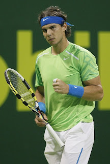 Rafael Nadal back after a break