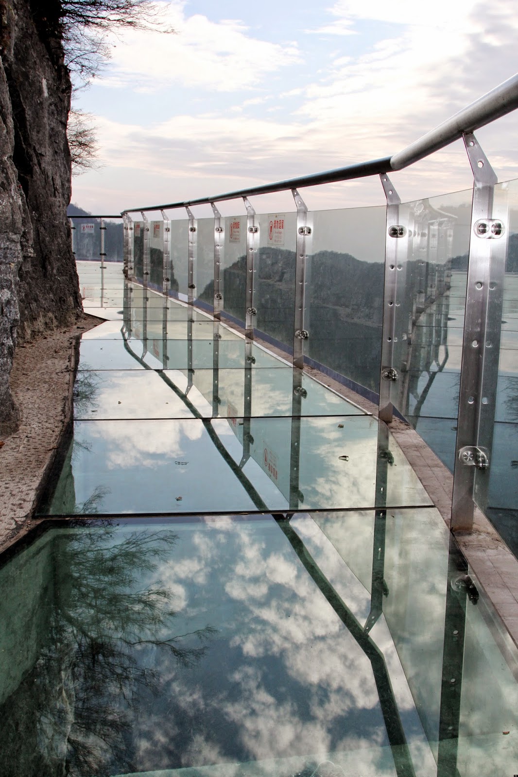 Glass Bottom Bridge in China