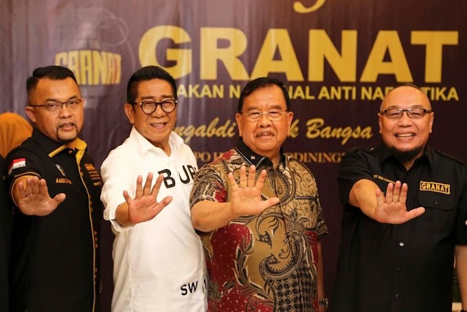 GRANAT Lampung Apresiasi KAPOLDA Lampung Dan Jajaran Direktorat Reserse Narkoba POLDA Lampung
