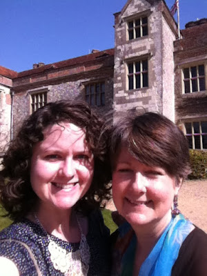 Enjoying one last look at Chawton House