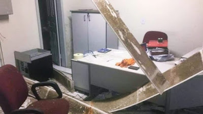Madrugada de terror em Santana do Maranhão durante assalto a Banco do Bradesco