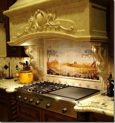 decorative stove hood