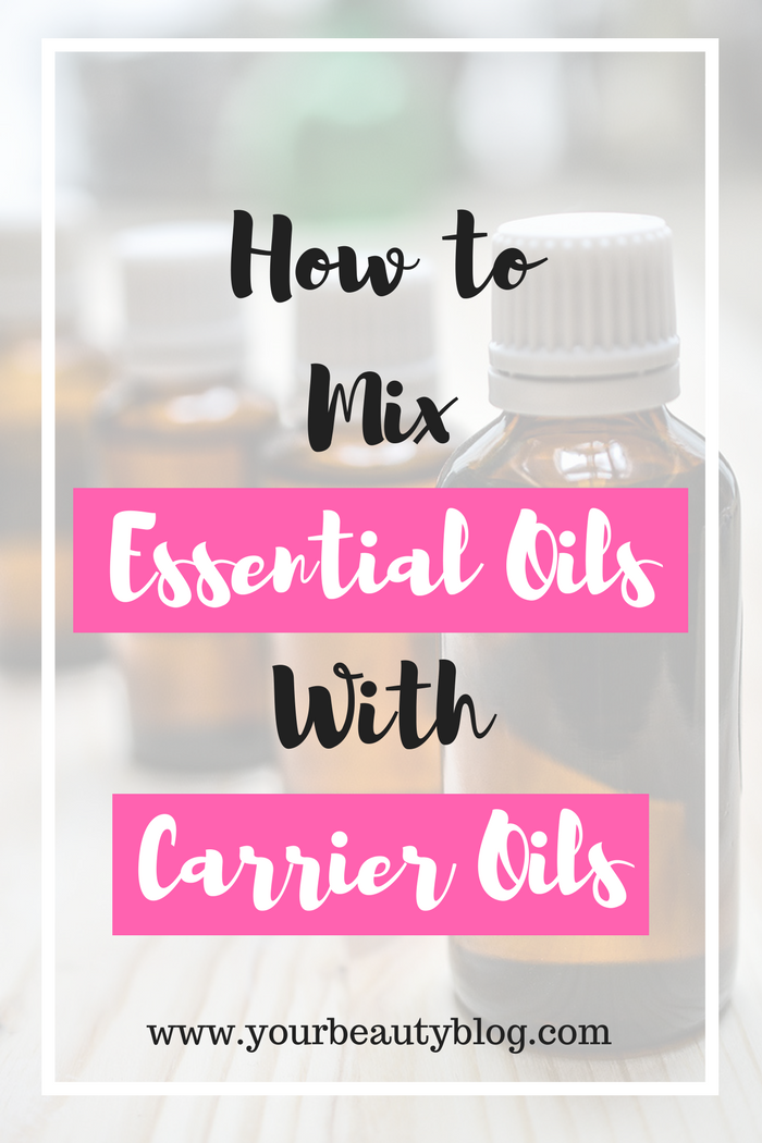 How to Mix Essential Oils With Carrier Oils