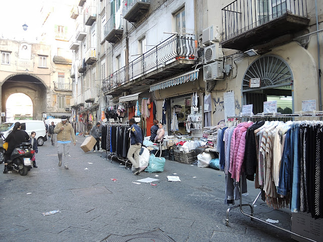 bead shops in via nolana in Napoli Italy