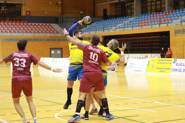 Partido del Balonmano Barakaldo y el Romo