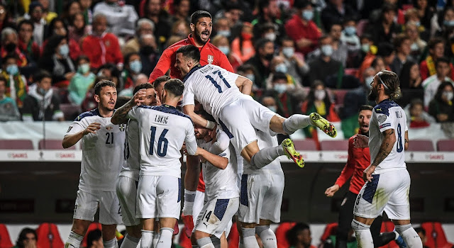 ملخص اهداف مباراة البرتغال وصربيا (1-2) تصفيات كاس العالم