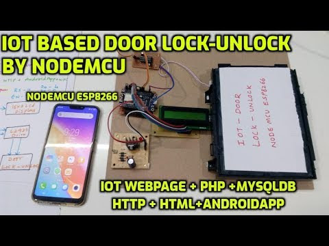svskits,PRAKASH -- CONTACT: 9491535690, 7842358459: IOT Based Door Lock ...