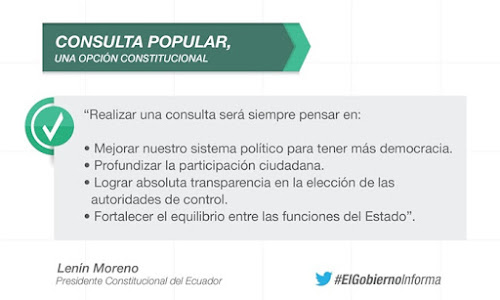 Comisión Anticorrupción propone 4 preguntas para que se incluyan en la consulta popular