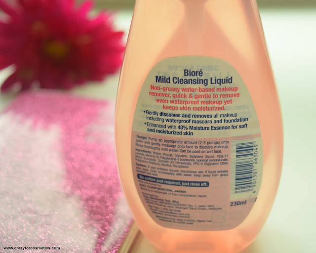 affordable makeup removing cleansing liquid