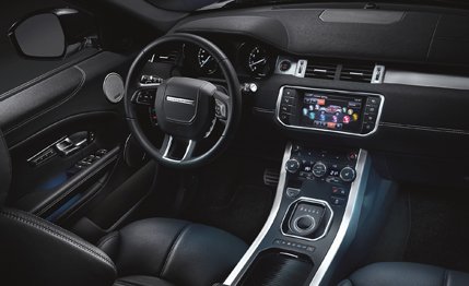 2016 Range Rover Evoque Interior Space and Equipment