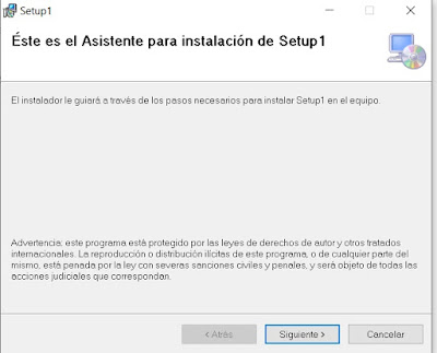 Asistente del instalador de Visual Studio 2019