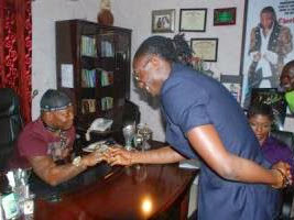 Terry G Visits Charly boy At His Office Ahead OfAbuja Concert