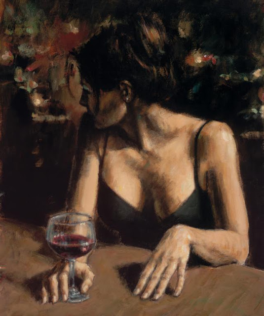 Woman Paintings By Argentinian Artist- "Fabian Perez"