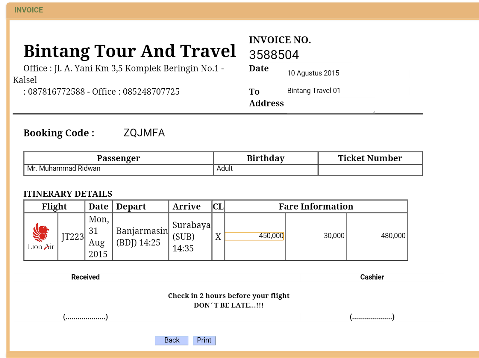 BINTANG TOUR AND TRAVEL: PENGEN PUNYA USAHA TRAVEL SENDIRI