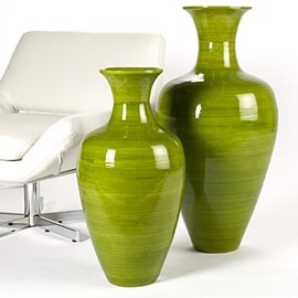 Bamboo Vase Green2