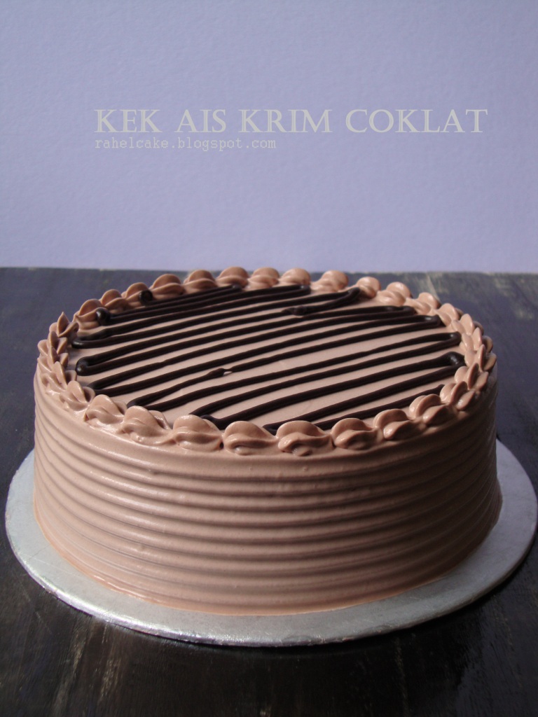 I Love Cake: Kek Ais Krim Coklat