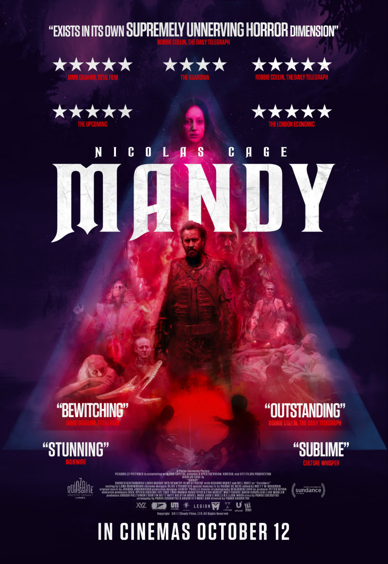 mandy movie poster