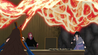 Sasuke vs Mizukage