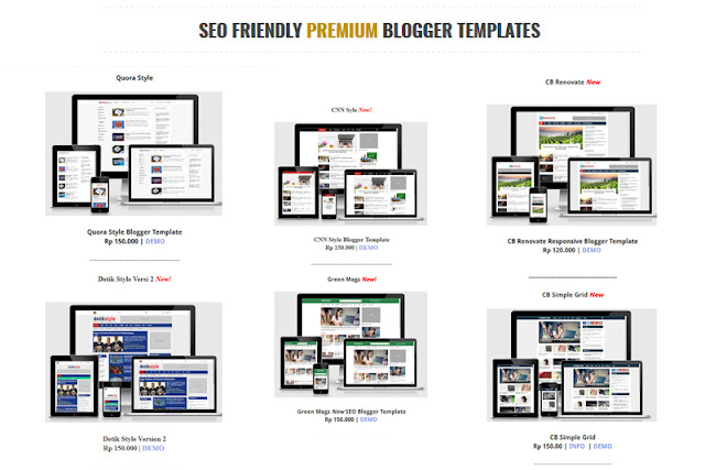 Website Jual Beli Template Blog contohblog.com