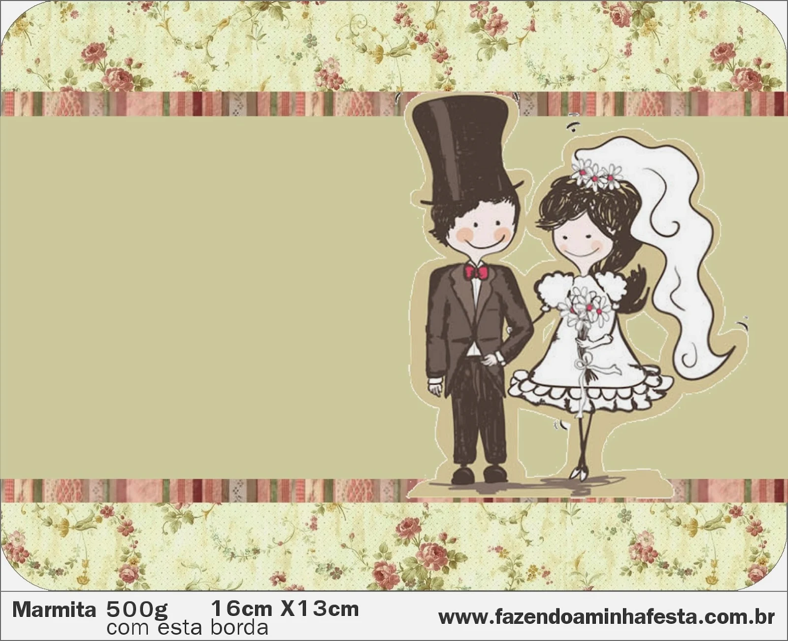 Toon Couple Wedding  Free Printable Candy Bar Labels.
