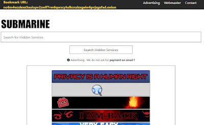 Submarine search engine - free deep web