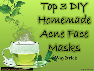 Top 3 DIY Homemade Acne Face Masks