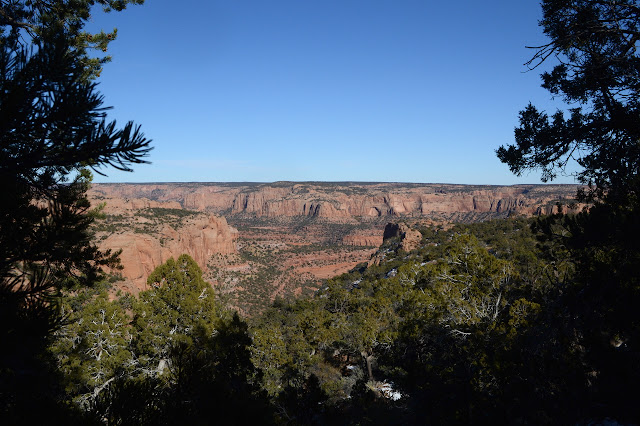 view over the canyon