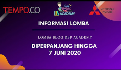 Lomba Blog Mei 2020: DBP Academy x Tempo Blogger Writing Competition, Lomba Blog, Lomba Nulis Artikel, Artikel Blog, Mobil Mitsubishi Terbaru, Mitsubishi Xpander 2020