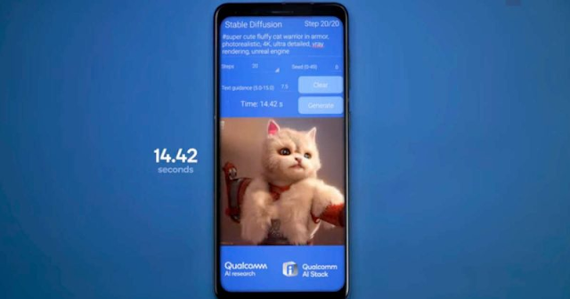 منشئ الفن بالذكاء الاصطناعي: تحصل شركة كوالكوم على Stable Diffusion يعمل على هاتف ذكي