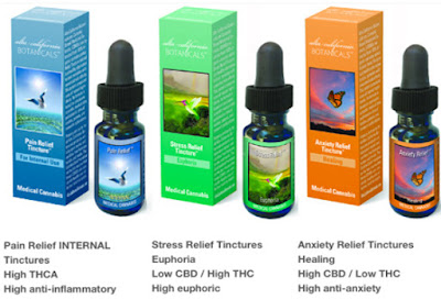 Medical Marijuana tinctures from Alta California Botanicals