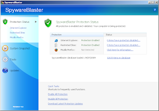 Javacool SpywareBlaster 4.2