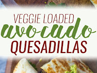 Avocado Black Bean Quesadillas