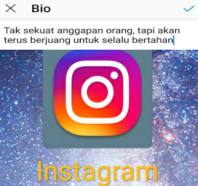 contoh bio Instagram yang menarik followers