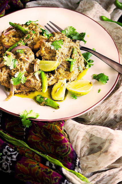 simple coriander chicken curry 