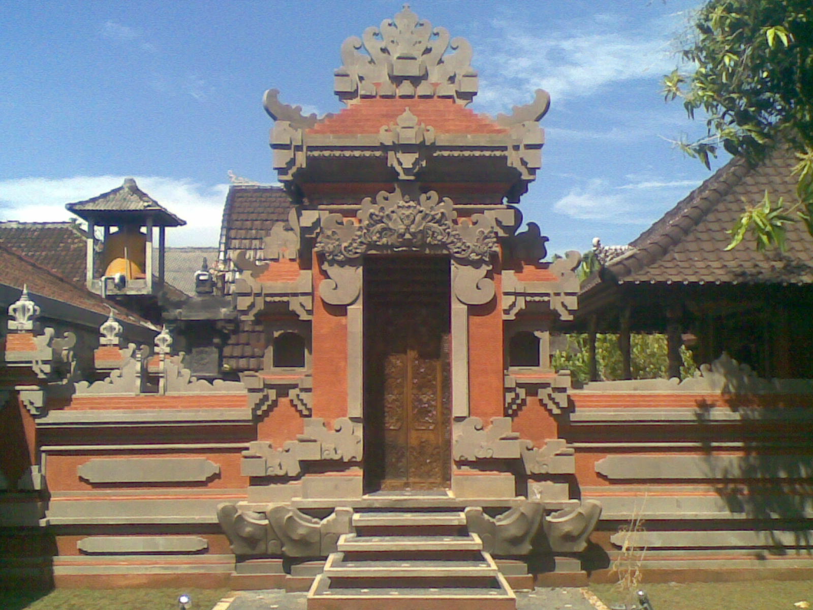 Gambar Rumah Ukiran Bali Gambar C